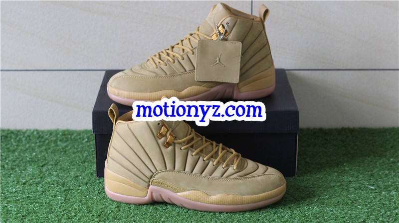 PSNY x Air Jordan 12 Retro Wheat Yellow